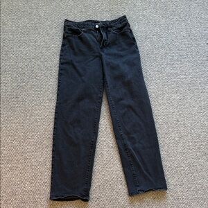 Old Navy Women's Straight Leg Black Jeans
